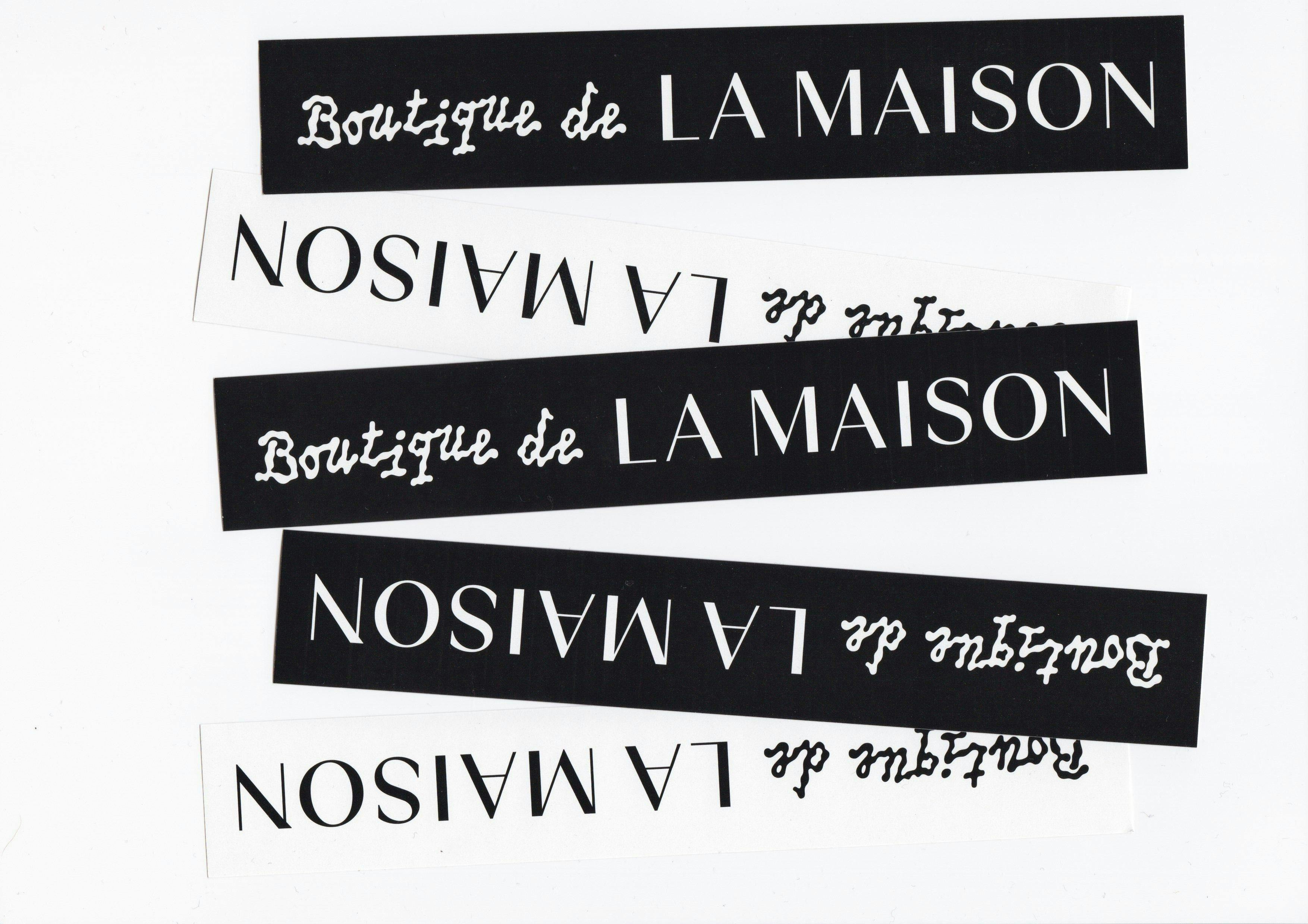 <p>The stickers we designed with the Boutique de La Maison logo are printed on uncoated paper that is PEFC certified. In general, we have placed great emphasis on sustainability in the production of all print products. The aim of sustainable production is to ensure that products are manufactured in a way that conserves resources and preserves the environment's ability to regenerate.</p>